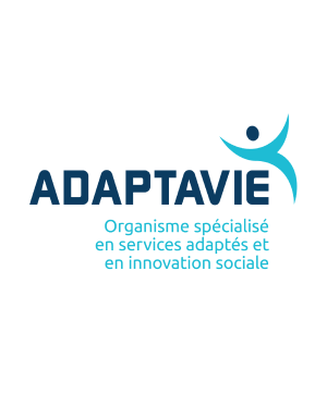 Adaptavie, organisme spécialisé en services adaptés et en innovation sociale.